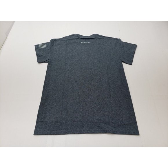 Rapdom Tactical Gear T-Shirt If Guns Are Outlawed Mens Size S Dark Heather NWOT - Picture 6 of 9